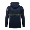 Paris Saint-Germain Hooded Trainingsjacke 2022-23 Blaue Für Herren